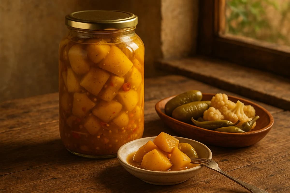 Alreef Anba Pickles Mild deal at Roj Market in Lincoln, Nebraska.