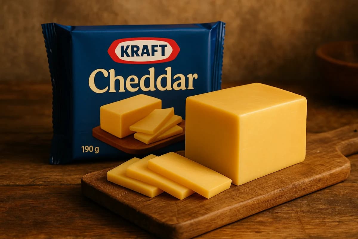 KRAFT Cheddar 190g dairy deal at Roj Market in Lincoln, Nebraska.